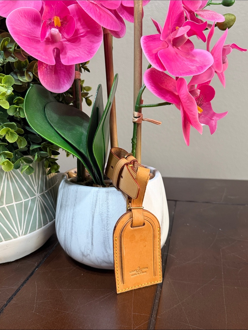 Louis Vutton luggage tag